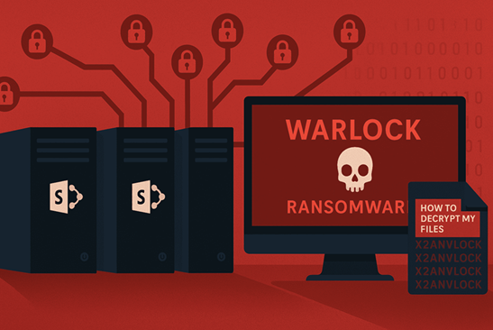 Warlock Ransomware ใช้ช่องโหว่ Microsoft SharePoint โจมตีองค์กรทั่วโลก